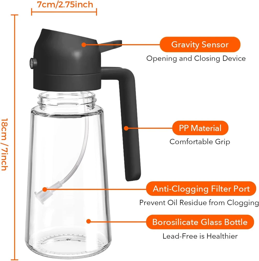 Yarramate Glass Oil Dispenser