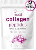 Multi Collagen Peptides Powder with Biotin