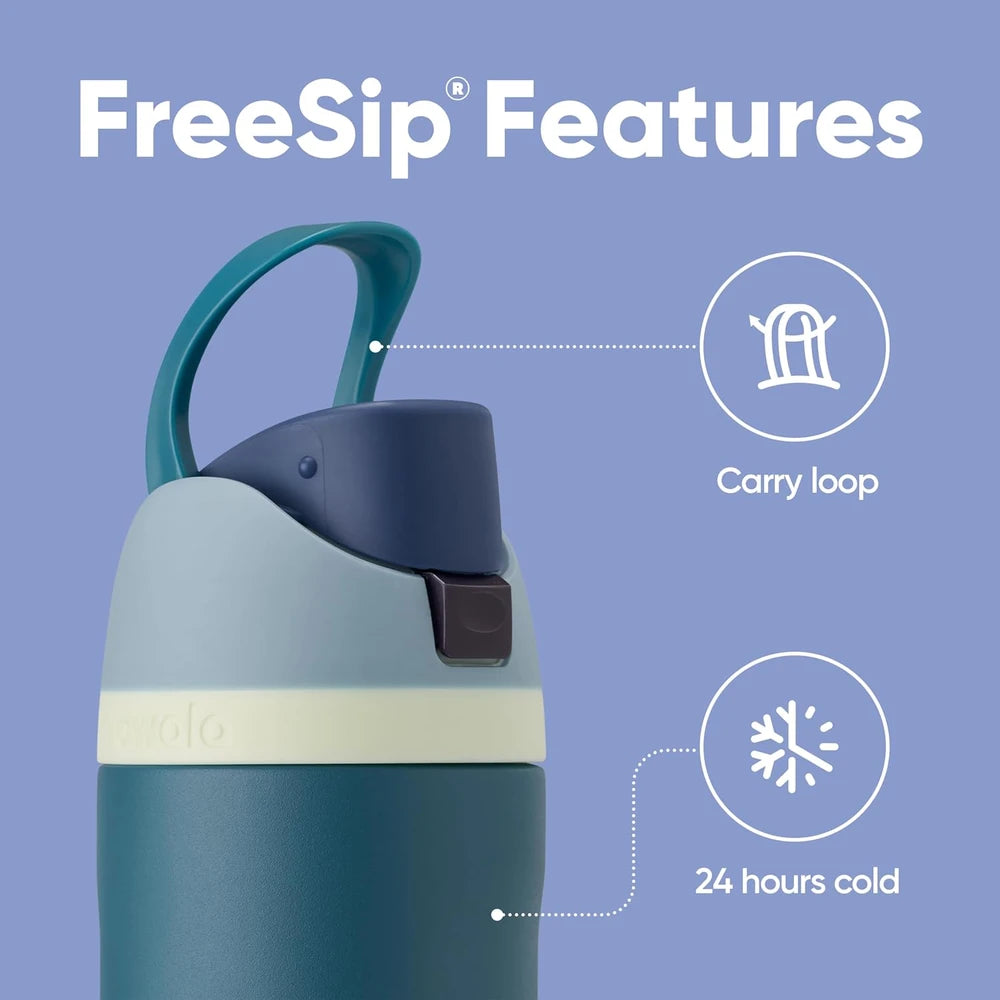 Owala FreeSip Stainless Steel Water Bottle